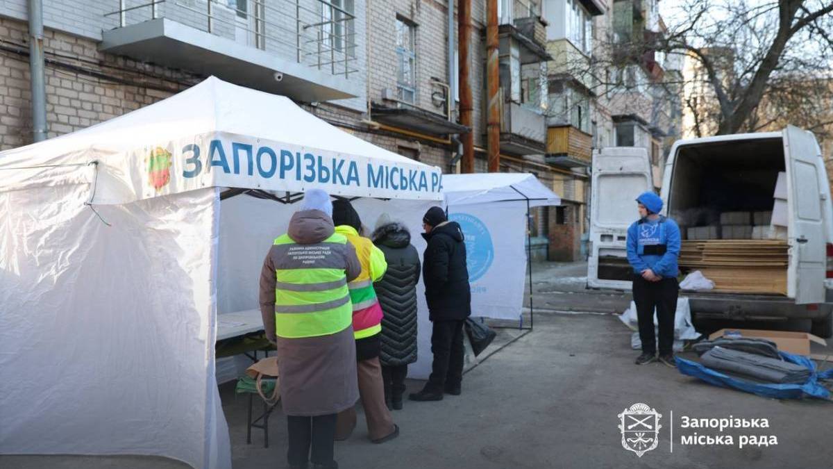 ️Понад сотня людей звернулася через пошкоджене житло внаслідок обстрілів Запоріжжя