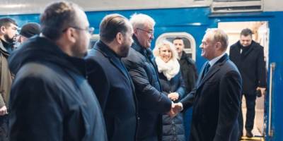 Дональд Туск розпочав візит до Києва
