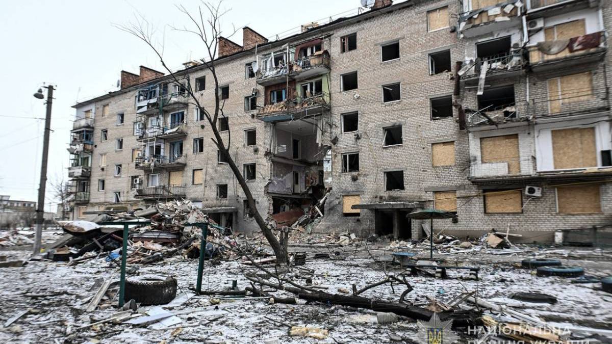 Вчора під час обстрілу Воздвижівки постраждали троє поліцейських 