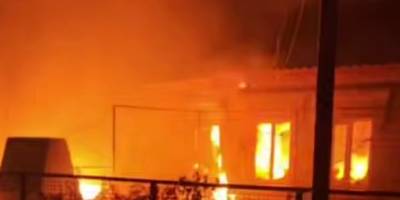  На Запоріжжі бійці 110-ї бригади врятували двох жінок із палаючого будинку