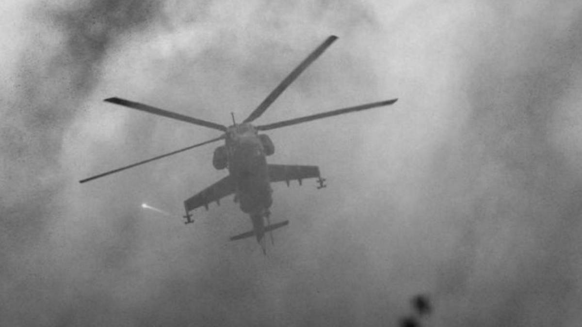 Під час бойового завдання загинув екіпаж гелікоптера Мі-24