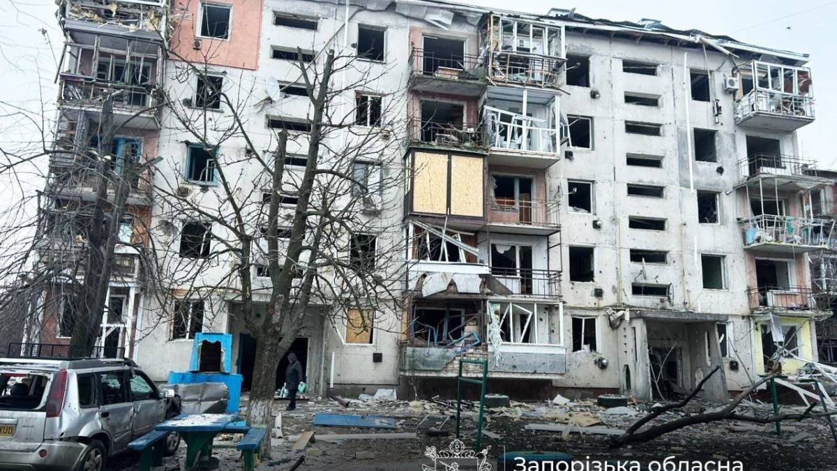 657 ударів по 35 населених пунктах Запорізької області