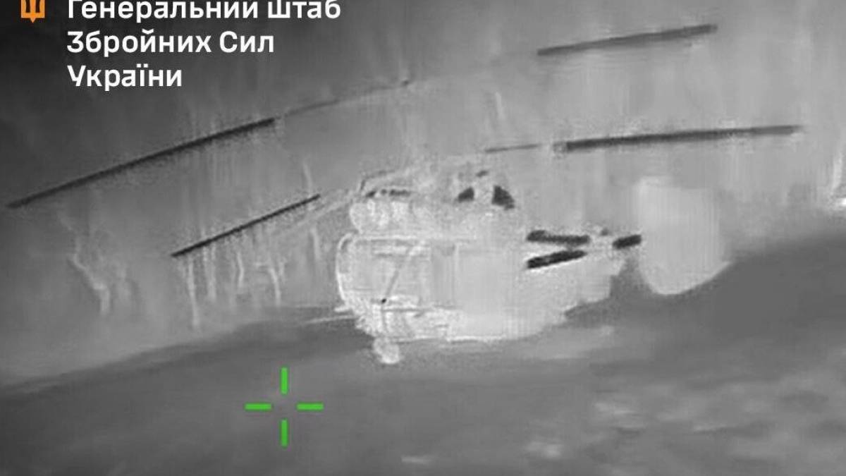 Сили оборони уразили у Криму російський вертоліт Ка-27