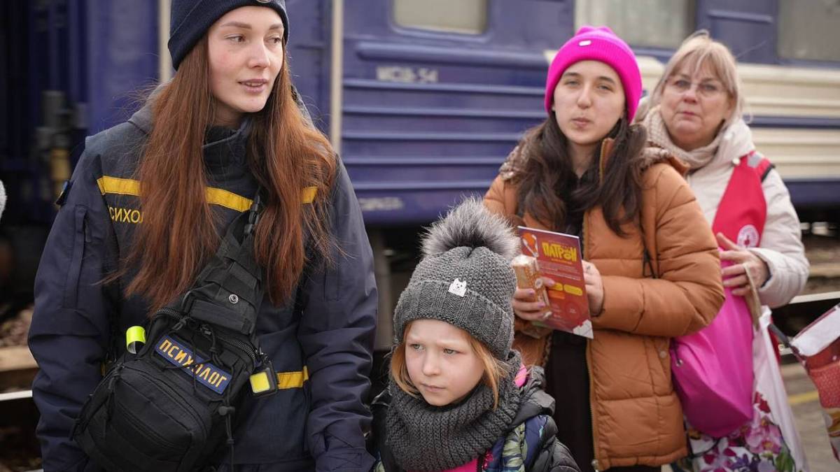 До Мукачева з Запорізької області прибула родина, яка була змушена залишити прифронтову територію