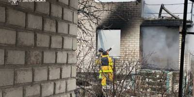 ДСНС Запорізької області: ліквідація наслідків ворожих обстрілів 18 лютого