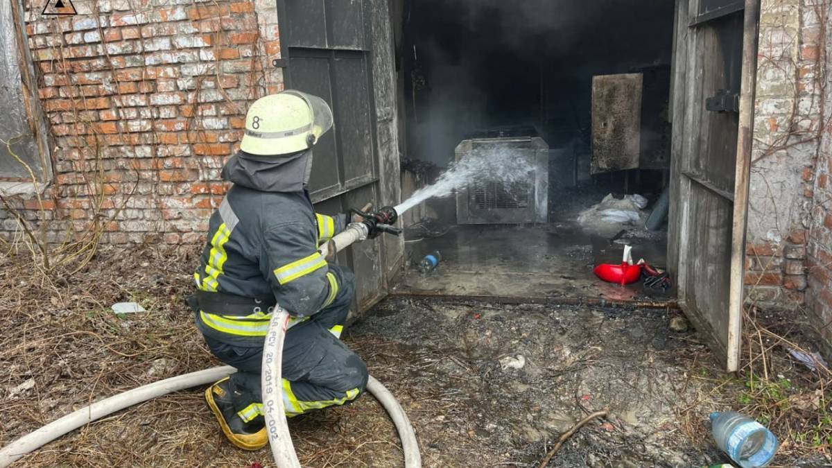 У Запоріжжі горів генератор