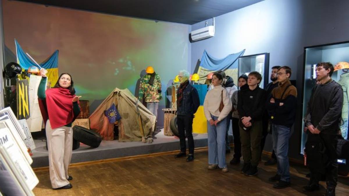 Запорізька молодь поспілкувалася з учасниками Революції Гідності