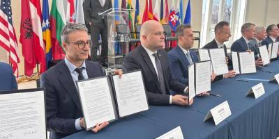Україна та 11 країн Європи підписали спільну заяву зі США про безпеку газових постачань