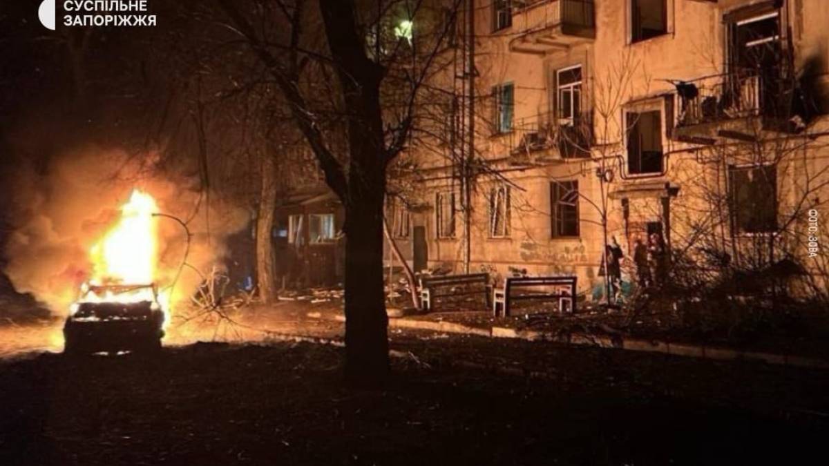 Армія рф масовано атакувала Запоріжжя: є поранені