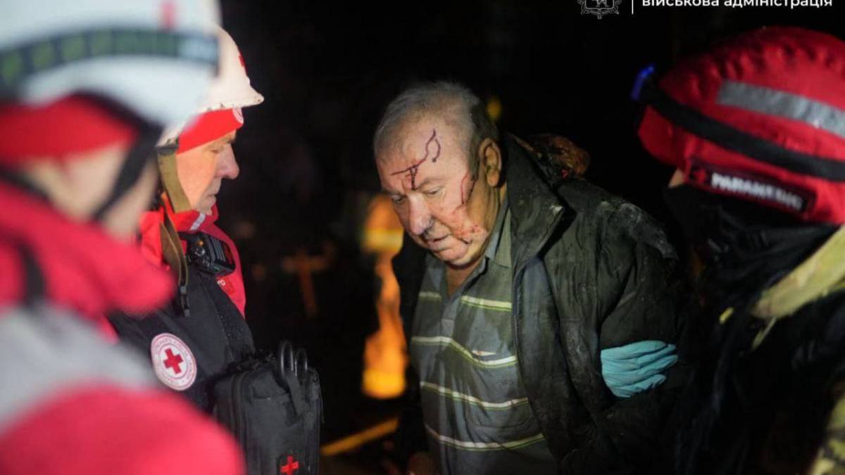 В ОВА показали наслідки російської атаки на Запоріжжя
