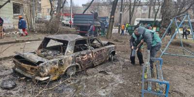 Наслідки нічних атак 26 лютого зафіксовано у двох районах Запоріжжя