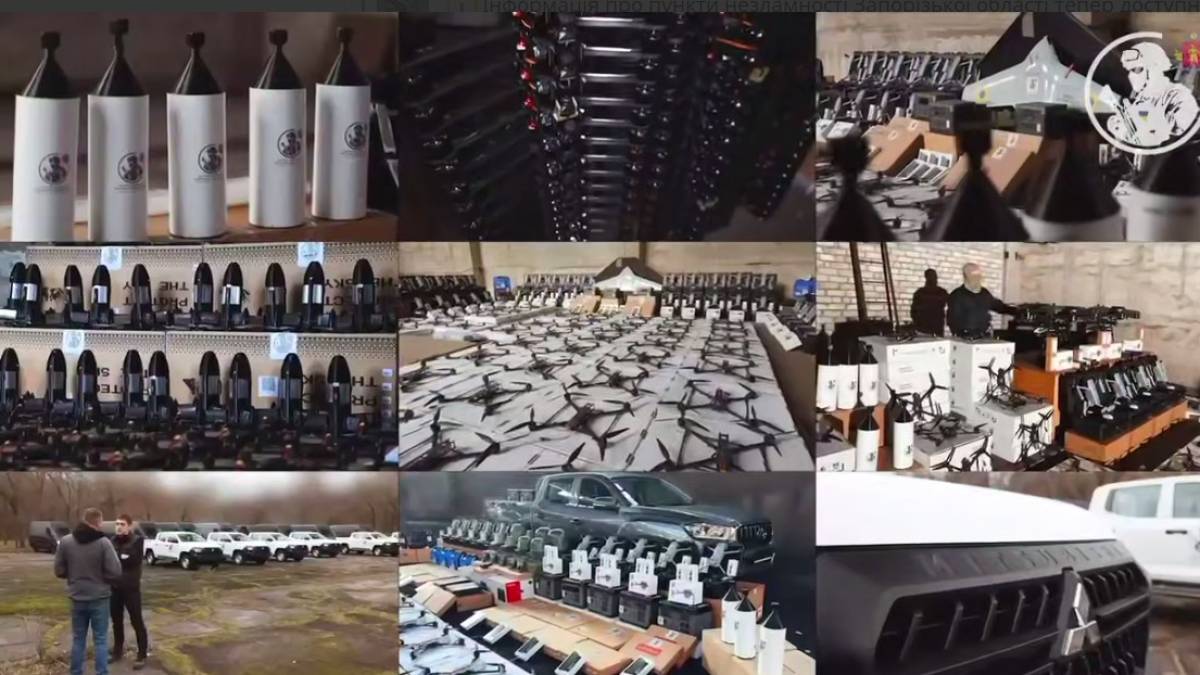 Запорізький фронт: у лютому майже вдвічі більше допомоги військовим, ніж у січні 