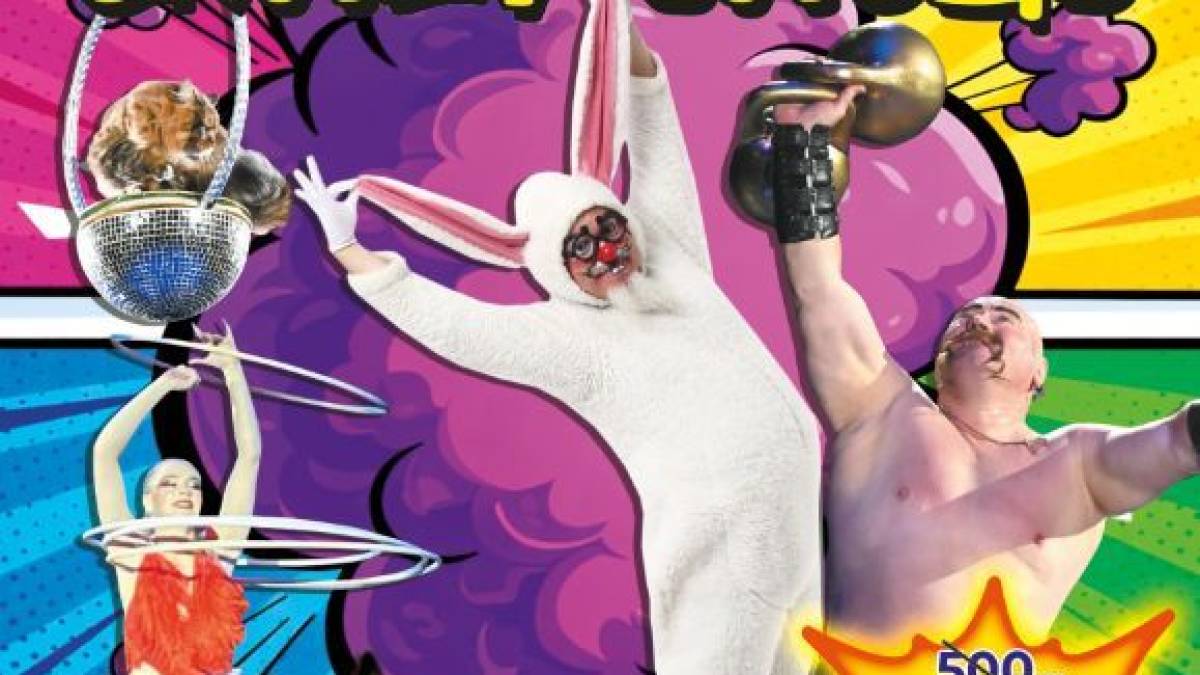 До запорізького цирку скоро прибуде Crazy заєць