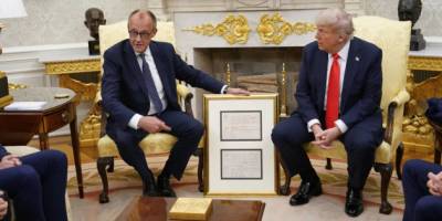 Мерц: Пояснював ситуацію Трампу на мапі України