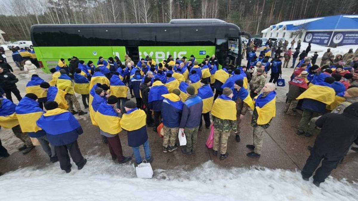 З російського полону повернулися 200 українців