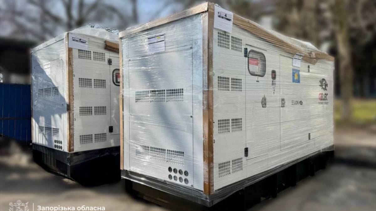 Плюс п’ять потужних генераторів та три інвертори — медична інфраструктура Запорізької області нарощує енергетичну автономність