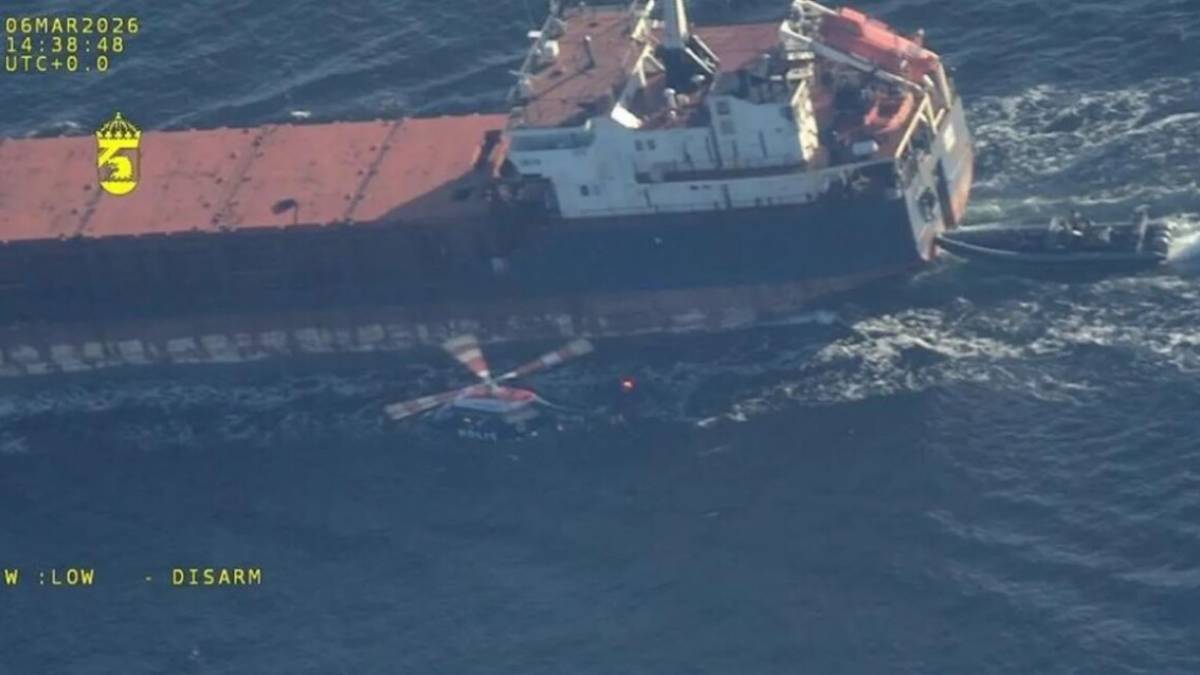 Шведська берегова охорона захопила судно зі санкційного списку України
