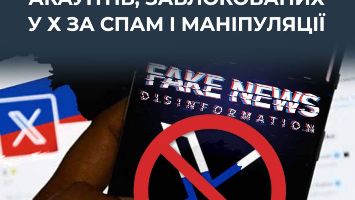 Протягом 2024 року платформа X видалила приблизно 800 мільйонів облікових записів за грубі порушення політики щодо спаму та маніпуляцій