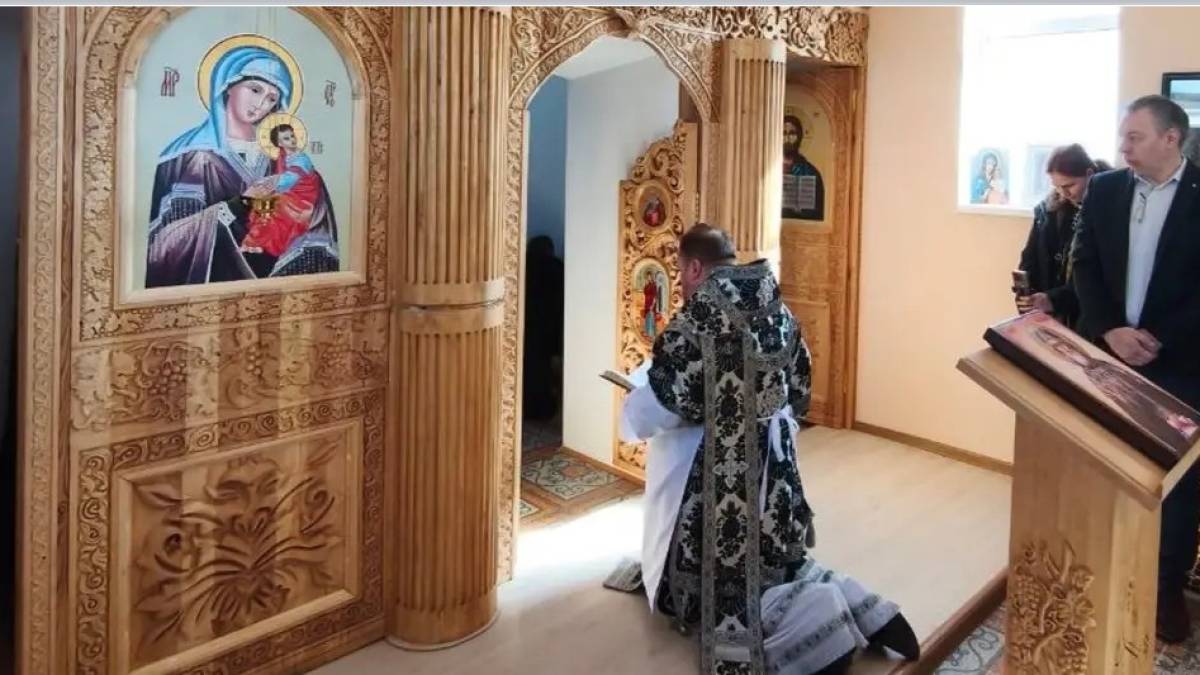 У селі на Запоріжжі відкрили храм, який будували десять років