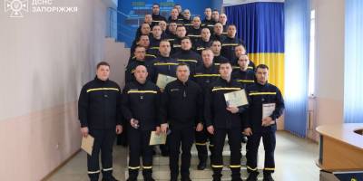 У Запоріжжі нагородили 29 співробітників ДСНС