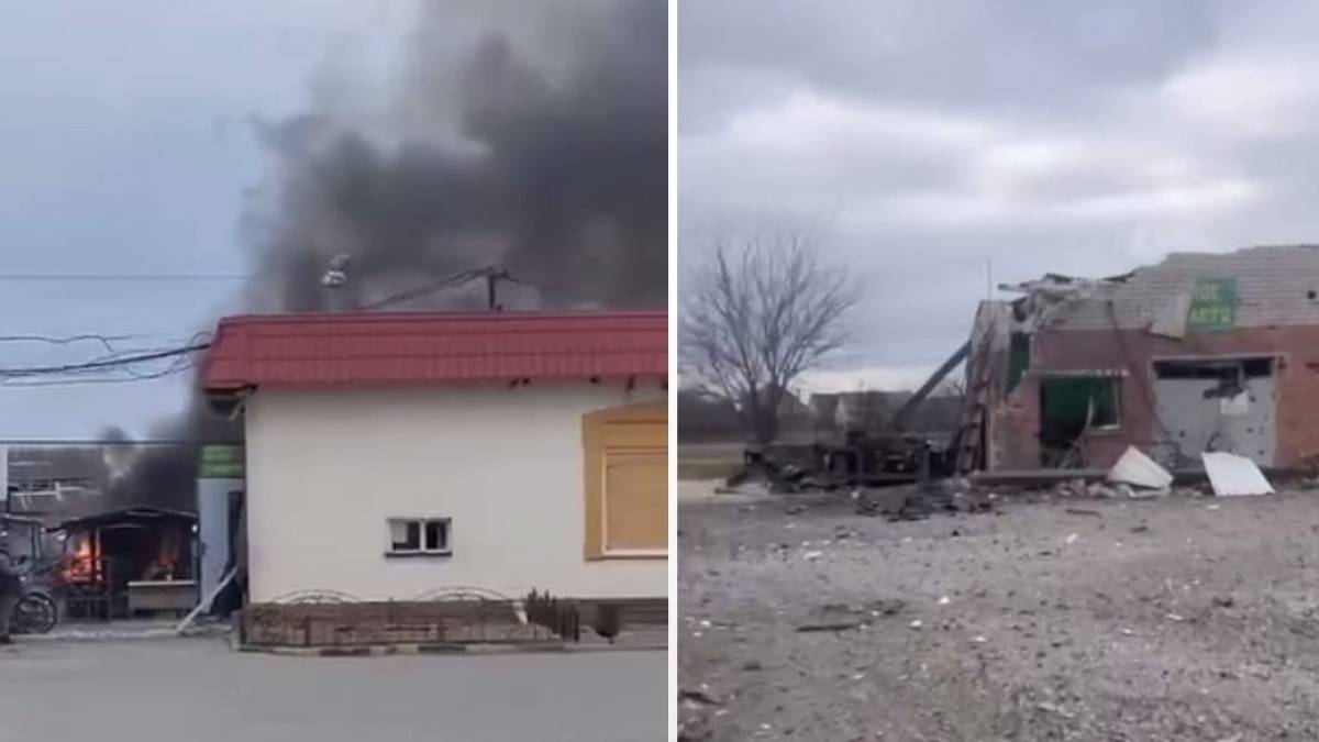 Наслідки атаки РФ по Біленькому, 18 березня 2026 рік. Фото місцевиж жителів