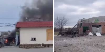 Наслідки атаки РФ по Біленькому, 18 березня 2026 рік. Фото місцевиж жителів
