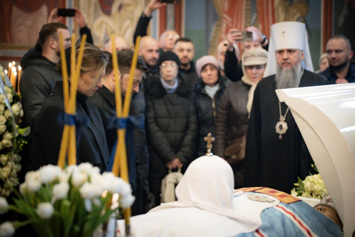 У Києві попрощалися з патріархом УПЦ КП Філаретом