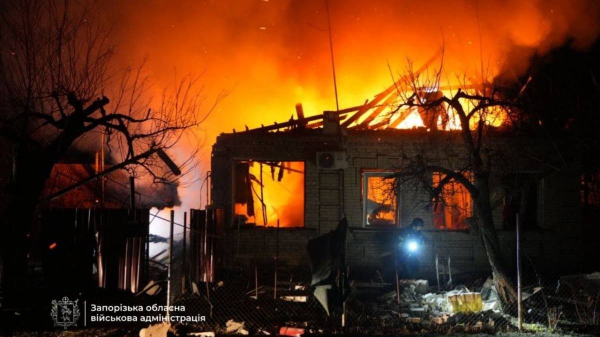 Запоріжжя під масованою атакою рф
