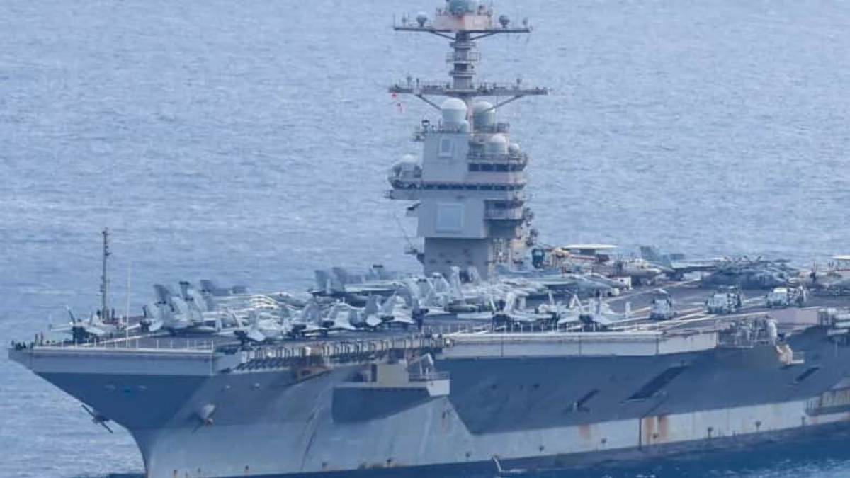 Найбільший авіаносець США зайшов у хорватський порт на ремонт