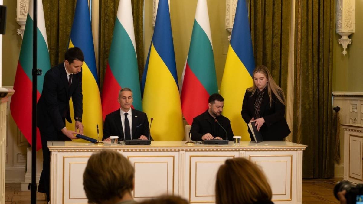 Україна та Болгарія підписали безпекову угоду