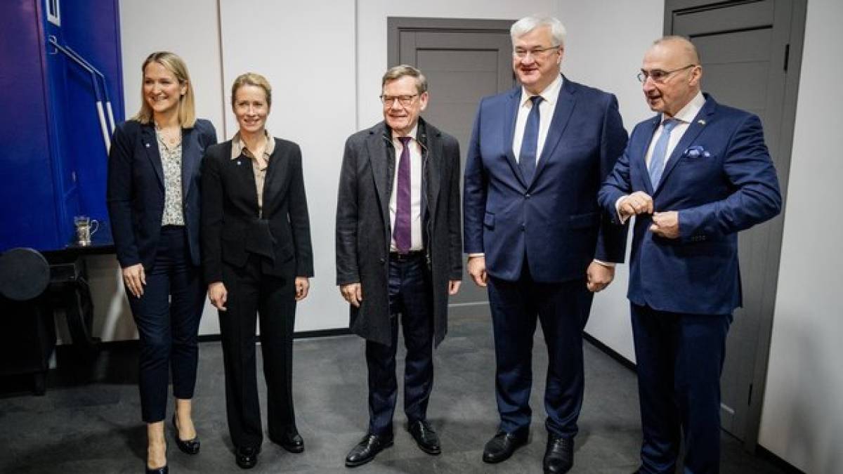 До Києва прибули міністри закордонних справ країн ЄС та глава європейської дипломатії Каллас