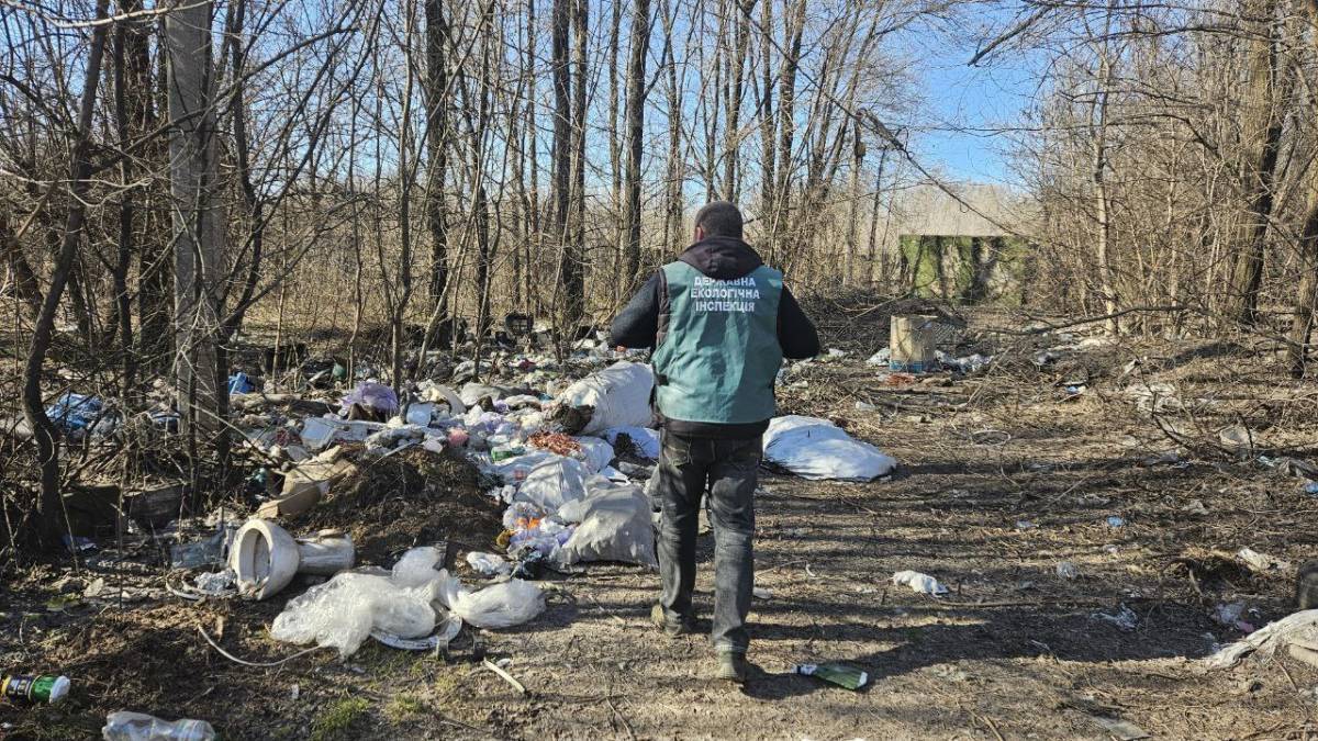 Під час моніторингового заходу у Заводському районі виявлено стихійне звалище