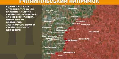 Яка ситуація на фронті у Запорізькій області впродовж доби 31 березня 