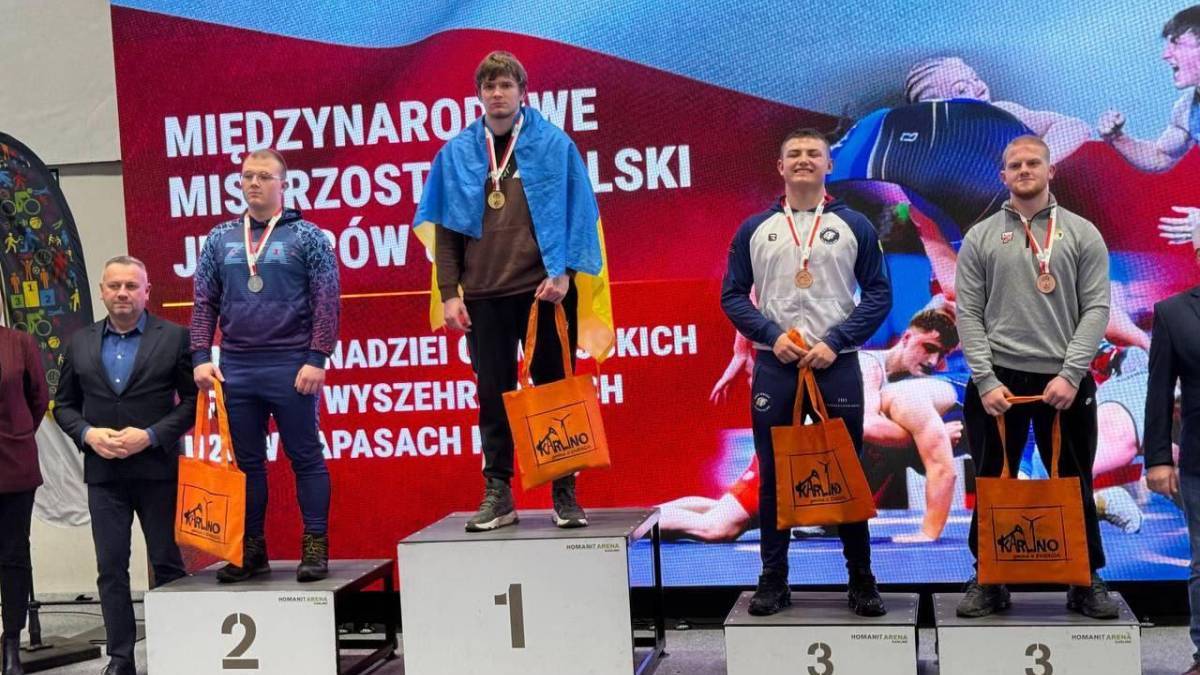 Кращим спортсменом Запорізької області з вільної боротьби став бердянець
