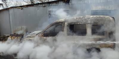 Вісім пожеж виникли минулої доби у Запоріжжі та районі через ворожі обстріли