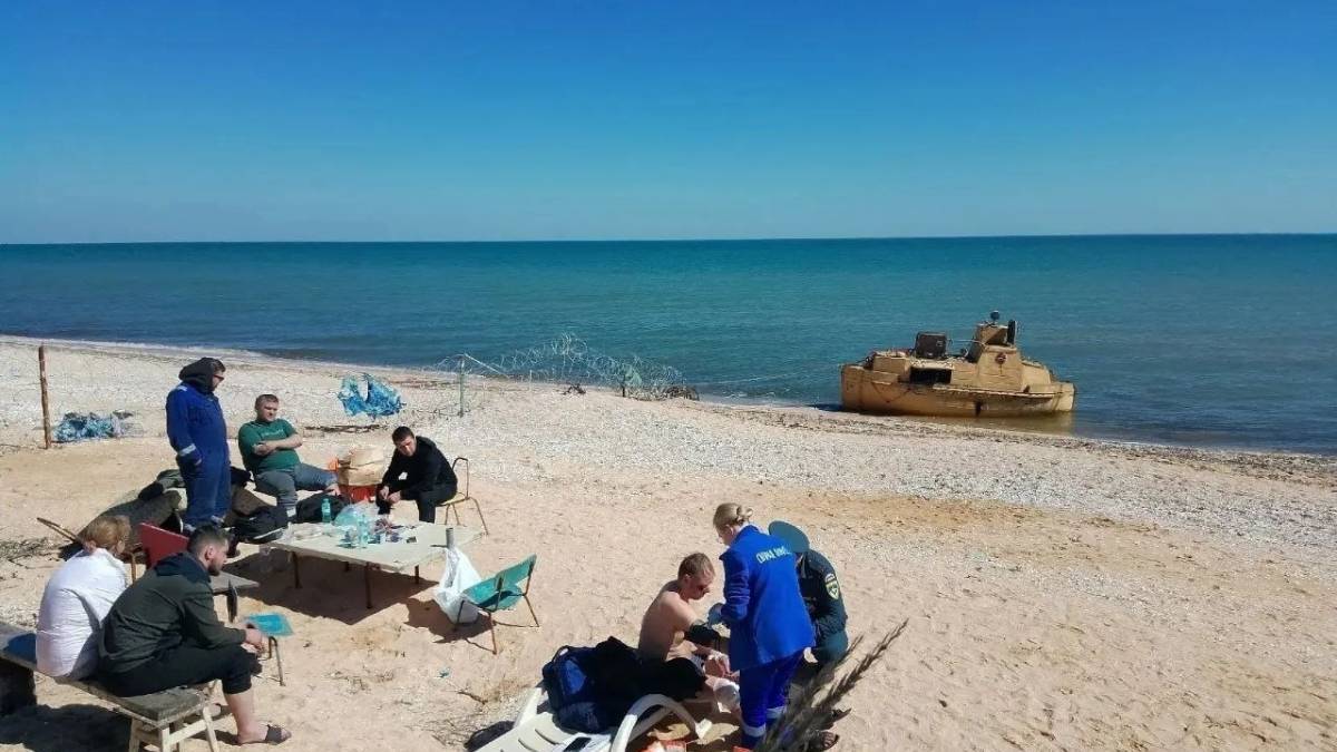 В Азовському морі затонув суховантаж, який перевозив крадене українське зерно