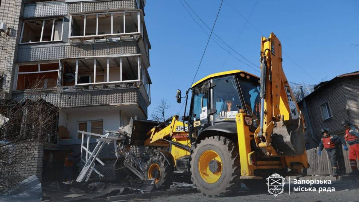 У Запоріжжі після обстрілів без газу залишаються мешканці двох багатоповерхівок