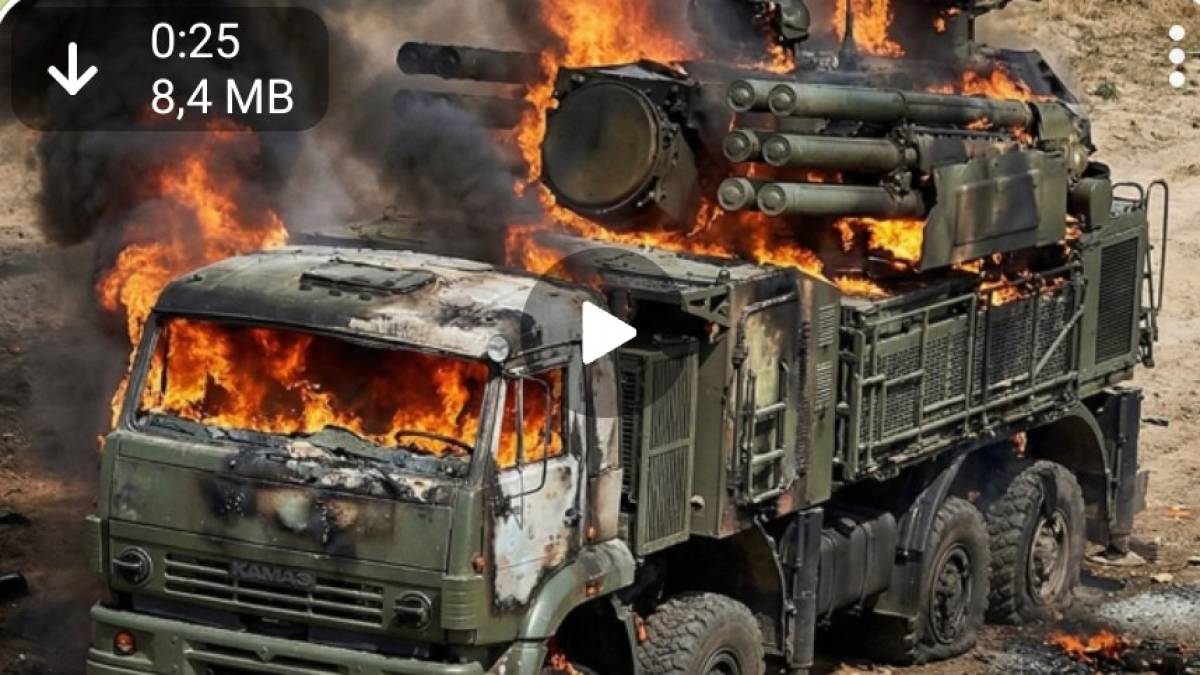 На Запорізькому напрямку пілоти 23-ї бригади «Хортиця» знищили «Панцирь-С» (відео)