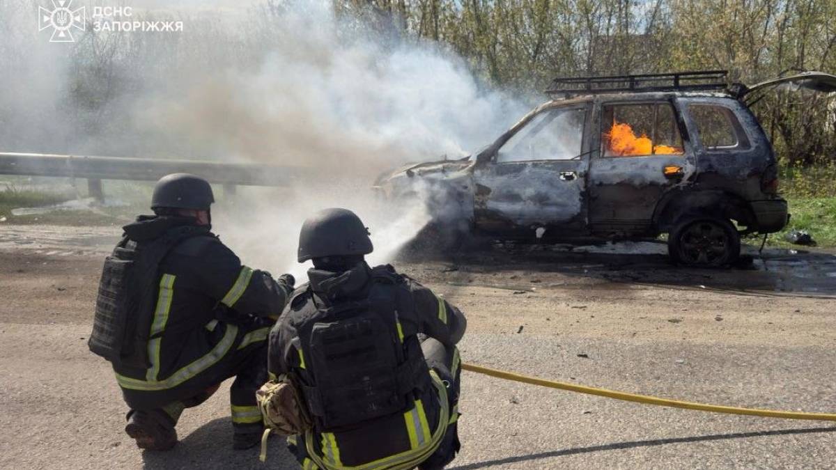 Внаслідок ворожих обстрілів по обласному центру та передмісті виникло дев’ять пожеж