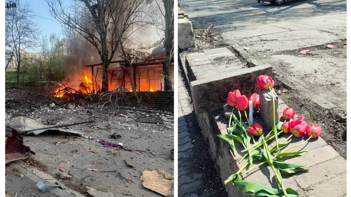 Пам’яті 74-річної Гелі, яка заживо згоріла у кіоску на зупинці у Запоріжжі