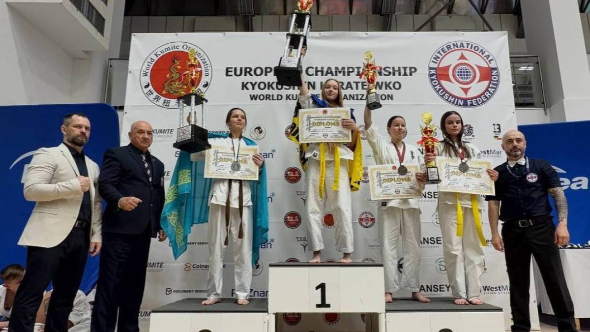 Запорізька школярка перемогла на Чемпіонаті Європи з кіокушин Бу До карате