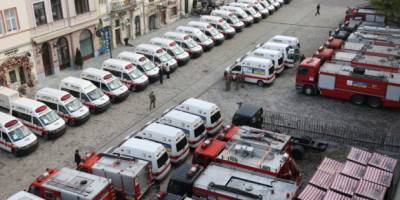 Тайванський народ передав Україні 68 рятувальних автомобілів