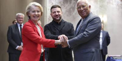 Президенти Кошта, фон дер Ляєн та Зеленський виступили зі спільною заявою