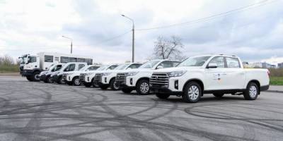 Запорізька область отримала нові автомобілі від німецьких партнерів (фото, відео)
