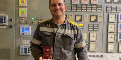 Енергетик із Енергодара відзначений Орденом «За мужність»