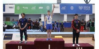 Юний гімнаст із Мелітополя тріумфував на турнірі у Будапешті, здобувши сім нагород 
