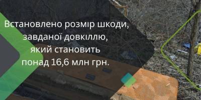 У Запоріжжі зафіксували понад 16,6 млн грн збитків довкіллю через несанкціоноване сміттєзвалище