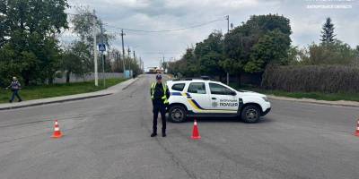Перекрите дорожнє полотно у Запоріжжі після ДТП на залізничному переїзді