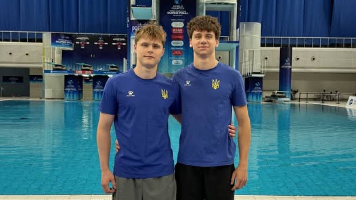 Українці Середа та Гриценко — срібні призери Суперфіналу КС-2026 зі стрибків у воду