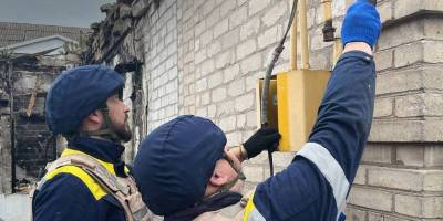 На Запоріжжі після авіаудару зник газ: тривають відновлювальні роботи